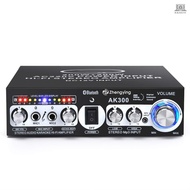 2-Channel Home Theater Stereo Amplifier Audio Power Amplifier High Power BT5.0 Amplifier for Home Th