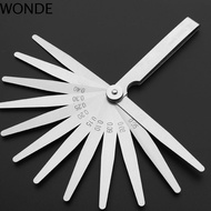 WONDE Feeler Gauges Foldable 1 Piece Filler For Feeler Gauge Valve Shim Use Stainless Steel 0.02-1.0