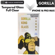 IPHONE 16 Pro Max Gorilla Tempered Glass Screen Guardiphone