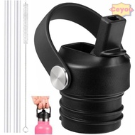 CEYOU Hydroflask Lid, with Straw with Handle Straw Lid, Quality Leak Proof Straw Brush Sport Water B