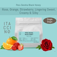 Itaccino Caffe | Coffee Bean| Single Origin| Peru Black Honey Geisha | Specialty Coffee 200g
