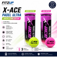 Fitzup Ball Padel X-ace By AMA SPORT | Padel BALL | Padle Ball | Odea Pink