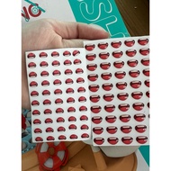 Smiling mouth doll size 4x6,6x8
