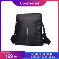 Upreferred Messager Pack Genuine Leather Messager Bag for Men Travel Handbag Purse Bags