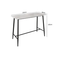 โต๊ะบาร์ โต๊ะทรงสูง ท็อปด้วยกระเบื้องพอร์ซเลน / Bar table tall table top with porcelain tiles.