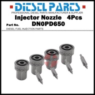 4x Diesel Fuel Injector Nozzle Tips DN0PD650 DNOPD650 ND-DN0PD650 for TOYOTA 2CE 3CE 3CTE 1HZ 1PZ / 