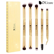 Ducare 5 cái/Bộ Bộ Cọ đánh phấn mắt Bộ đôi cọ trang điểm mắt Phấn Mắt Chuyên Nghiệp Dụng cụ cọ Bộ dụ