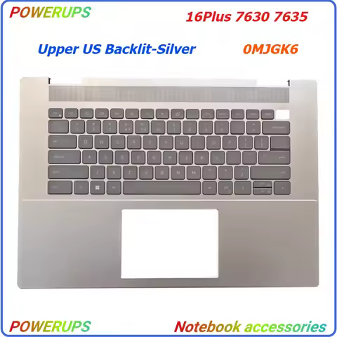 Laptop Upper/Palmrest Cover/Case/C Shell US Backlight Keyboard For DELL Inspiron16Plus 7630 7635 0MJ