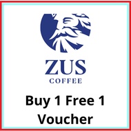 Zus Coffee Buy 1 Free 1 Voucher Sticker