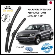 MR WIPER VOLKSWAGEN TIGUAN (2007-2016) MR WIPER JAPAN TECHNOLOGY WIPER BLADE WINDSCREEN WIPER