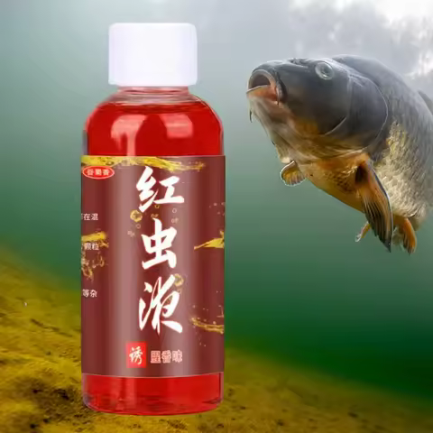 Concentrated Fish Bait Additive Multipurpose Strong Fish Attractant Promote Appetite Red Worm Additi