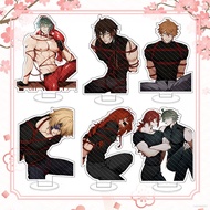 COOL Genshin Impact Figure Model Toy Acrylic Stands Anime Plate Holder Ajax Zhongli Alhaitham Home D