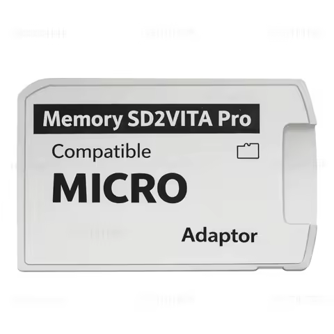 SD2Vita 6.0 Micro Memory Card Adapter for PS Vita 1000 2000 Handheld Henkaku 3.65 System SD Game Car