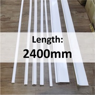 【In stock】 Wainscoting PU 2400mm/ Keras Bukan Foam / Siap Potong / Senang Pasang / Wainscoating Korea / Bukan Kayu / Dek