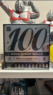 全新 Pop Mart Molly Mega Space 原盒