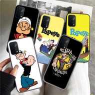for OPPO F17 A74 A95 F19 Pro Find X3 Lite Neo R9 F1 Plus soft Case 58LM Popeye