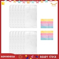 [Redpowderyan.] A6 Binder Pockets 12PCS No Zipper Envelopes for Budgeting,6-Hole Zipperless Binder P