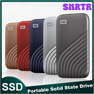 SNRTR Western Digital WD My Passport SSD NVMe External Portable Solid State Drive 1TB 2TB Type-C USB3.2 Encrypted Mobile Hard Disk HERJW