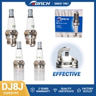 Candle Replacement for Champion DJ8J Spark Plug Lawn & Garden Bujia Replace for BM6F AC Delco CS45T 