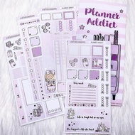 CraftieliciousLoves Planner Addict Daisy Hobonichi Sticker Kit