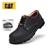Caterpillar shoes men safety shoes CAT leather Steel toed martin shoes steel head work shoes for men