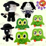 ❤HUGGA❤Artful Plush Toy Kawaii Forsaken Chance Plushie Doll Duolingo Plushie Soft Children's Girlfri