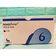 Novofine 31G 6mm x100's
