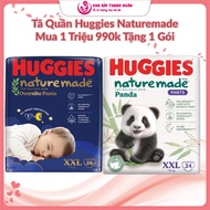 Huggies Natrumade Panda XXL24 Diaper Pants - Night Huggies XXL26 - Premium Huggies Diapers - Huggies