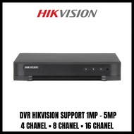 Dvr CCTV HIKVISION 4 CHANNEL 8 CHANNEL 16 CHANNEL 32 CHANNEL TURBO HD SUPPORT 1MP 1.3MP 2MP 3MP 4MP 