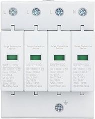 Photovoltaic whole house surge protector 275V 2p 100KA low voltage monitoring lightning arrester lig