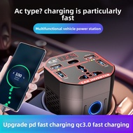 12V/24V to 220V Car Inverter, Household Voltage Converter & Charging Socket