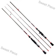 Sweet Piece High Strength Solid 1.8M Lure Fishing Rod Light Weight Fiberglass Fishing Rod