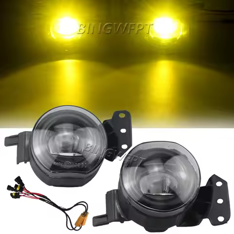 BINGWFPT 2 X Fog Light For BMW E60 E90 E63 E46 323i 325i 525i LED Headlight Fog Lamp Auto Driving DR