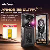 【NEW】Ulefone Armor 28 Ultra 5G AI Rugged Phone 1TB ROM+32GB RAM Android Smartphone AMOLED 6.67" 1060