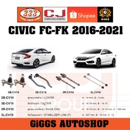 CJ/333 Ball Joint HONDA CIVIC FC FK 1.8 1.5 Turbo Year 2016 Rack Front Stabilizer Rear