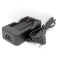 A27 18650 Dual Rechargeable Battery Charger Li-ion Travel Wall Charger Ready Stock Malaysia
