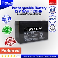 Factory direct sales 12V 9AH  20HR UPS Sealed Rechargeable Lead Acid Battery 12 VOLTS 9 AMPERE HOUR  Ebike Battery, Etc