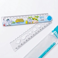 Transparent Folding Ruler 30 cm Folding Ruler BIG