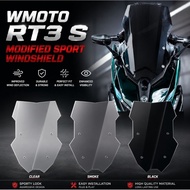 WINDSHIELD WMOTO RT3 RT 3 / RT3S RT 3 S SPORT WINDSHIELD ACCESSORIES ACCESSORY MODIFIED MODIFY