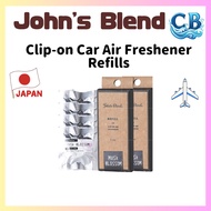 John's Blend Clip-on Car Air Freshener Refills: Musk Blossom (OA-JON-34-11)