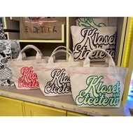 [Send With Shopping Bag] Kloset Etcetera Canvas Tote Bag : S/ M