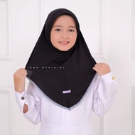 Amora Jilbab Bergo Hamidah Anak Hijab Instan Jersey Premium Kerudung Anak Sekolah Polet Pet Antem