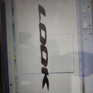FIXIE FRAME LOOK STICKER