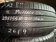 優質中古胎 20吋米其林MICHELIN PRIMACY SUV 235/55R20 102H【益和輪胎】