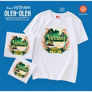 VIETNAM HANOI HOCHIMINH DALAT T-SHIRT SOUVENIR COUNTRYTAG ASAL COTTON 30S PREMIUM SOUVENIR