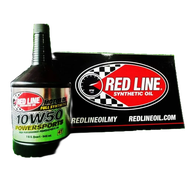 RED LINE POWERSPORTS 4T 10W50 FULLY SYNTHETIC MOTORCYCLE OIL 10W-50 946ML
