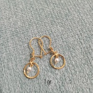 1 Gram Light Gold Pearl Earrings