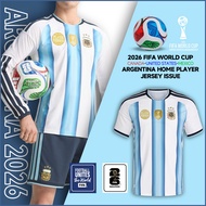 2026 World Cup Argentina home player version FIFA jersey with customizable numbers