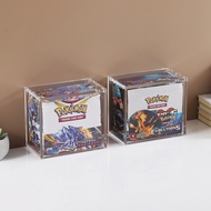 Acrylic card protection box for Pokemon ETB Booster box, plastic case for high-end collectibles, TCG