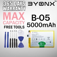 BYONX Battery Bateri B-O5 Battery for Vivo Y20 / Y20S / Y12S / Y12S / Y20-2021 / Y20S  Y3S (5000mAh)